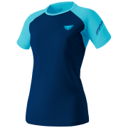 Maglietta da donna Dynafit Alpine Pro W S/S Tee blu silvretta