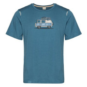 Maglietta da uomo Chillaz Bozen Climber's Life blu Blue