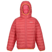 Giacca invernale per bambini Regatta Jnr Hooded Marizion rosa Mineral Red(Burgundy)