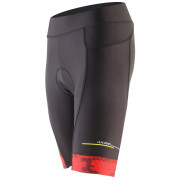 Pantaloncini da ciclismo da donna Axon Aktiv D nero/rosso