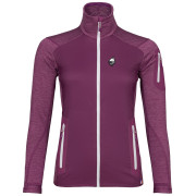 Giacca da donna High Point Merino Alpha Lady viola Red / Antracit