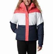 Giacca da donna Columbia Tipton Peak™ II Insulated Jacket bianco/rosa/blu Blush Pink, White, Nocturnal