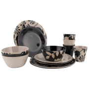 Set di stoviglie Bo-Camp Mix & Match 16 100% Melamine