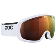 Occhiali da sci POC Fovea Mid bianco/arancio Hydrogen White/Partly Sunny Orange ONE