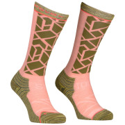 Calze al ginocchio da donna Ortovox Ski Tour Comp Long Socks W rosa bloom