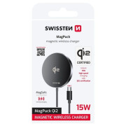Caricabatterie senza fili Swissten MagPuck