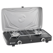 Fornello a gas Outwell Mauna Duo argento Silver Grey