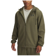 Giacca da uomo Under Armour Rival Wvn Windbreaker verde scuro MarineODGreen/MarineODGreen/Black