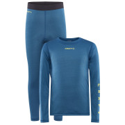 Set per bambini Craft Warm Baselayer Junior blu whale