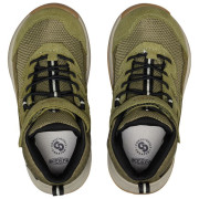 Scarpe da bambino Keen Hightrail Mid Wp Children Dark Olive