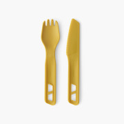 Set di posate Sea to Summit Passage Cutlery Set 2 Piece giallo