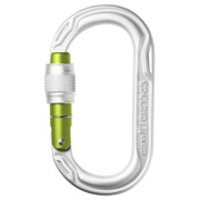 Moschettone Edelrid Oval Power 2500 Screw argento 006 silver