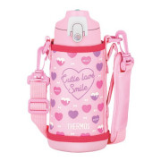 Thermos per bambini Thermos Active 600 ml rosa růžová + vzor