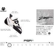 Scarpe da arrampicata Evolv Zenist