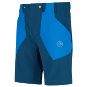 Pantaloncini da uomo La Sportiva Scout Short M blu scuro Storm Blue/Electric Blue