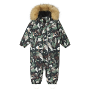 Tuta per bambini Reima Lappi Black nero Black
