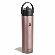 Thermos Hydro Flask 24 Oz Lightweight Wide Flex Straw Cap rosa QUARTZ