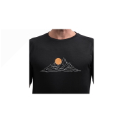 Maglietta funzionale da uomo Sensor Merino Blend Moon