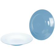 Set di piatti Bo-Camp Deep plate Two tone - 4ks azzurro Blue