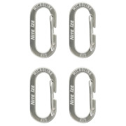 Set di moschettoni Nite Ize MicroLink argento Stříbrná