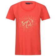 Maglietta da donna Regatta Filandra VII rosso Peach Bloom