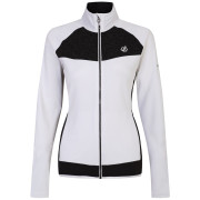 Felpa tecnica da donna Dare 2b Elation II Core Stretch bianco/nero White/Black