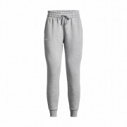 Pantaloni da tuta da donna Under Armour Rival Fleece Jogger grigio chiaro ModGrayLightHeather/White