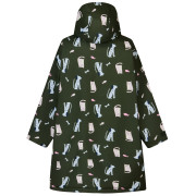 Cappotto impermeabile per bambini Regatta Junior Changing Robe Dark Khaki Cat Dog