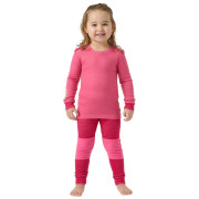 Set sportivo per bambini Helly Hansen K Lifa Merino Set Hot Pink