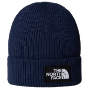 Cappello da uomo The North Face Tnf Logo Box Cuffed Beanie blu scuro Summit Navy