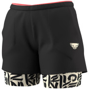 Pantaloncini da donna Dynafit Trail 2In1 Short W nero black out OVERCAST/7960