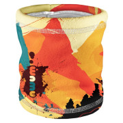 Scaldacollo per bambini WAMU Mountain Bike arancione/blu