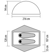Tenda ultraleggera NEMO Equipment Hornet Elite OSMO 2P