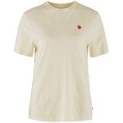 Maglietta da donna Fjällräven Hemp Blend T-shirt W beige/bianco Chalk White