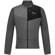 Felpa funzionale da uomo Salewa Ortles Fleece Fz M grigio onyx/0910