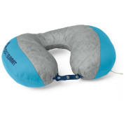 Cuscino da viaggio Sea to Summit Aeros Down Travel Pillow Regular blu/grigio Blue Atoll