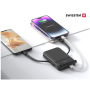 Caricabatterie portatile senza fili Swissten POWER BANK 10000 mAh PD 20W