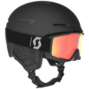 Set di casco e occhiali Scott Track a brýle Factor Pro nero black