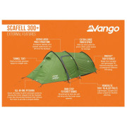 Tenda da trekking Vango Scafell 300 Plus