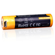 Batterie ricaricabili Fenix 18650 2600 mAh USB Li-ion