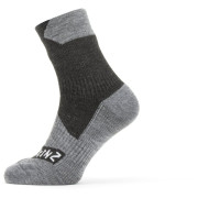 Calzini impermeabili SealSkinz Bircham nero/grigio Black/Grey Marl