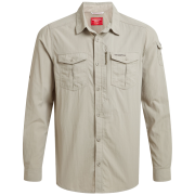 Camicia da uomo Craghoppers NosiLife Adventure Long Sleeved Shirt III beige Parchment