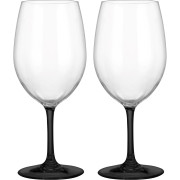 Set di bicchieri Brunner Wineglass Thango Black & White bianco