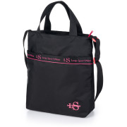 Borsa a spalla Loap Nikko nero/rosa