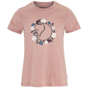 Maglietta da donna Fjällräven Fjällblomster Fox T-shirt W rosa Chalk Rose