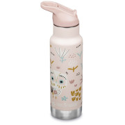 Thermos per bambini Klean Kanteen Insulated Kid Classic Narrow 12oz (w/Flip Seal Sport Cap) beige owlet