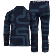 Intimo sportivo per bambini Didriksons Jadis Kids Pr Set 5 Path Navy
