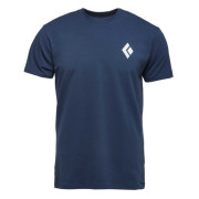 Maglietta da uomo Black Diamond M SS EQUIPMNT FOR ALPINIST TEE blu scuro Indigo (4013)