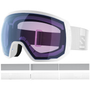 Occhiali da sci Salomon Radium Pro Outline Sigma Photo bianco White
