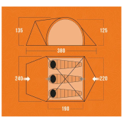 Tenda da trekking Vango Sigma TC 300